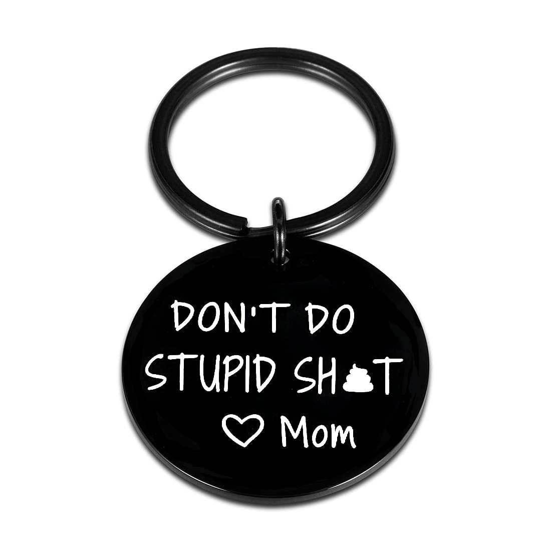 Funny Keychain - Humor-Mother-Teenager
