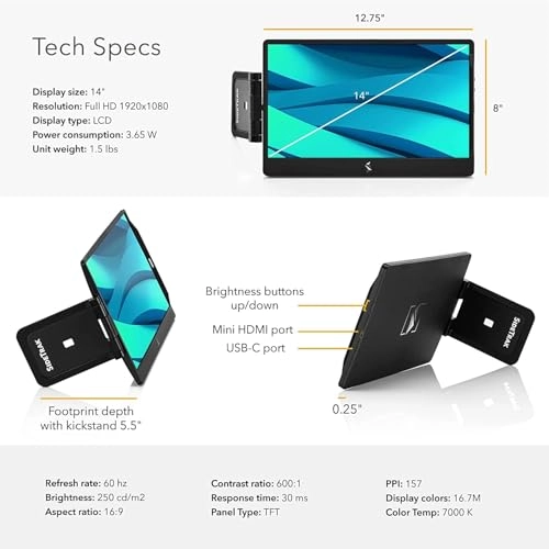 Swivel - 14 Inches 1920x1080