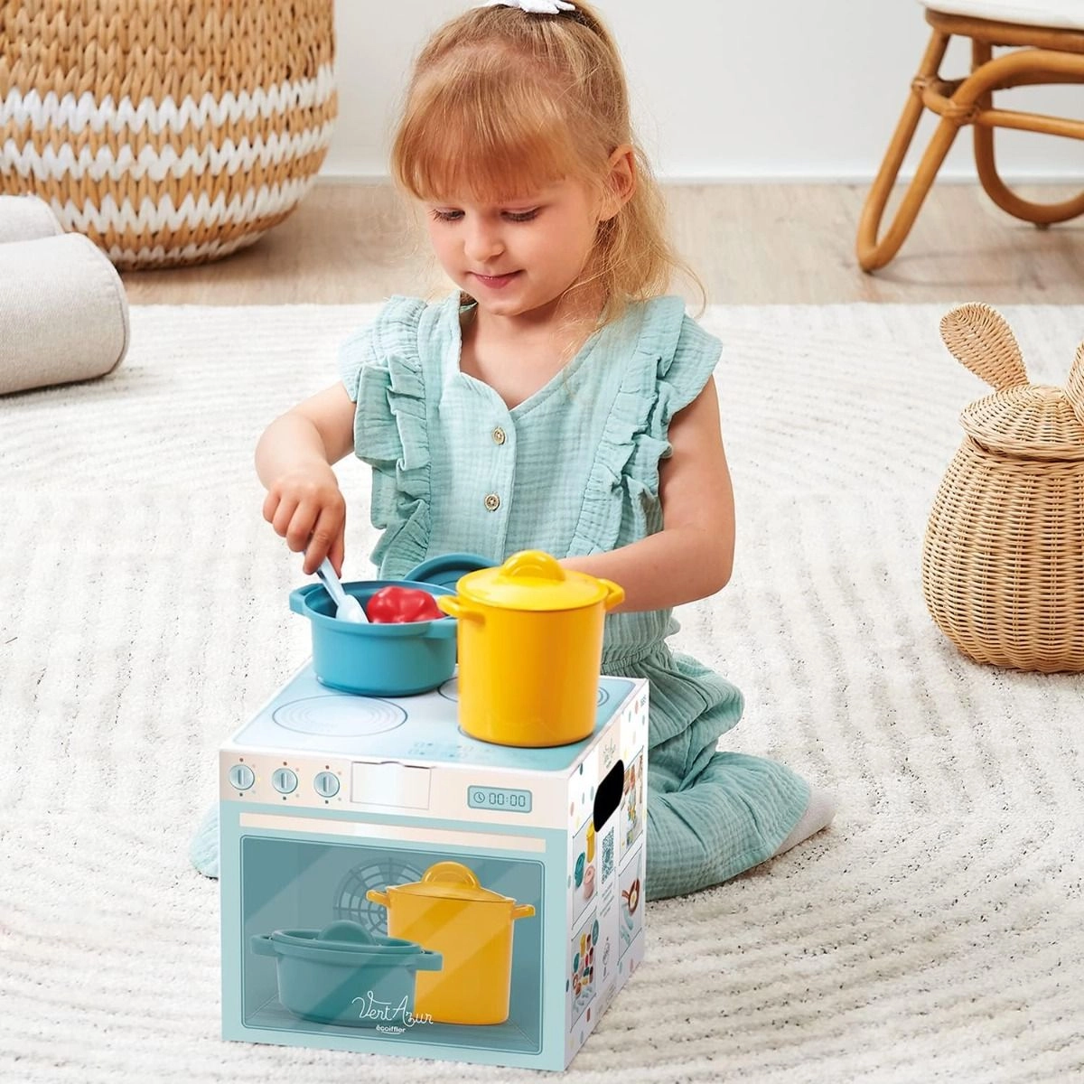 Cooking Pots & Traditions Vert Azur Playset - 20 pcs (STM-7600001685)