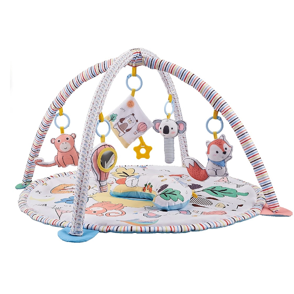 Little Learners Oval Jungle Friends Playmat - 0 month