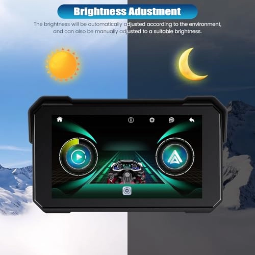 Moto GPS - 5" Touch Screen IP68 12V