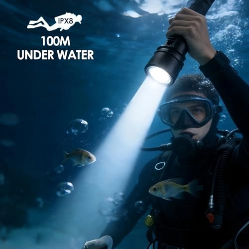 Underwater Torch - 2000LM 100m LED