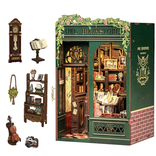 Book Nook Kit - Owl Bookstore