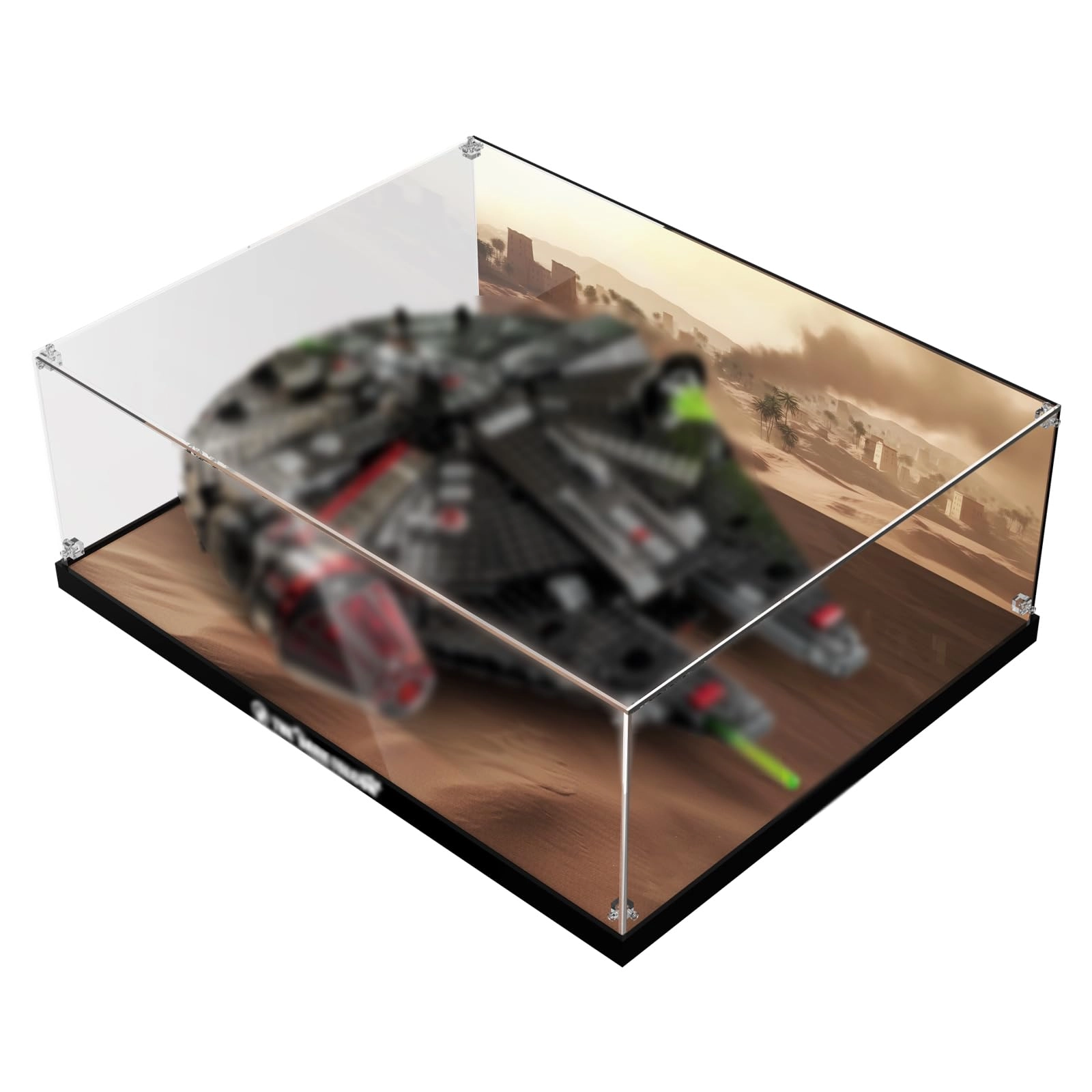 PIPART Acrylic Display Case - Compatible with 75389 The Dark Falcon