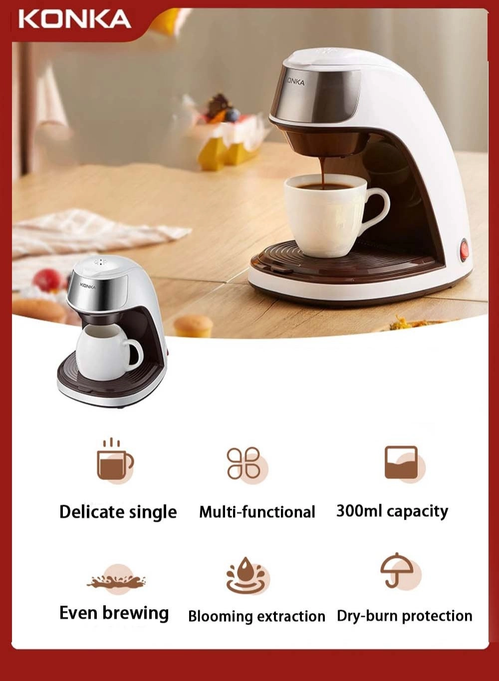 Semi-Automatic Drip Coffee Machine CS2