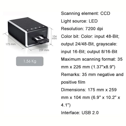 35Mm Digital Film Scanner - USB 2.0