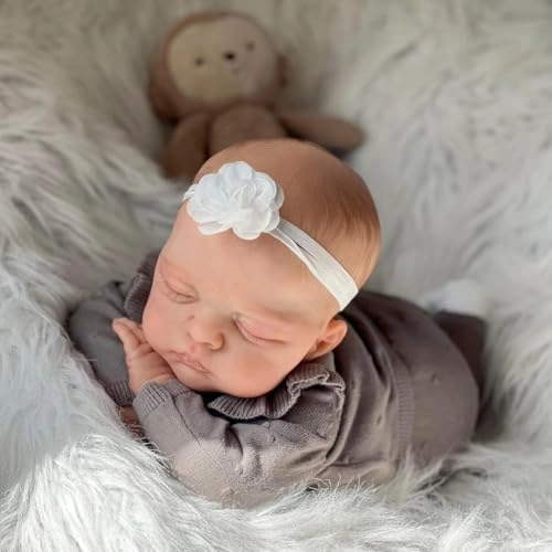 Pascale Reborn Baby Doll - 18 inch Vinyl sleeping Ages 3+