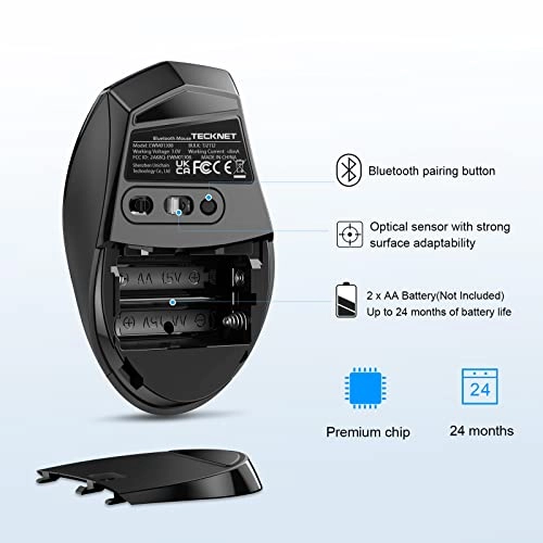 4800 DPI 6-Button Mouse - Wireless