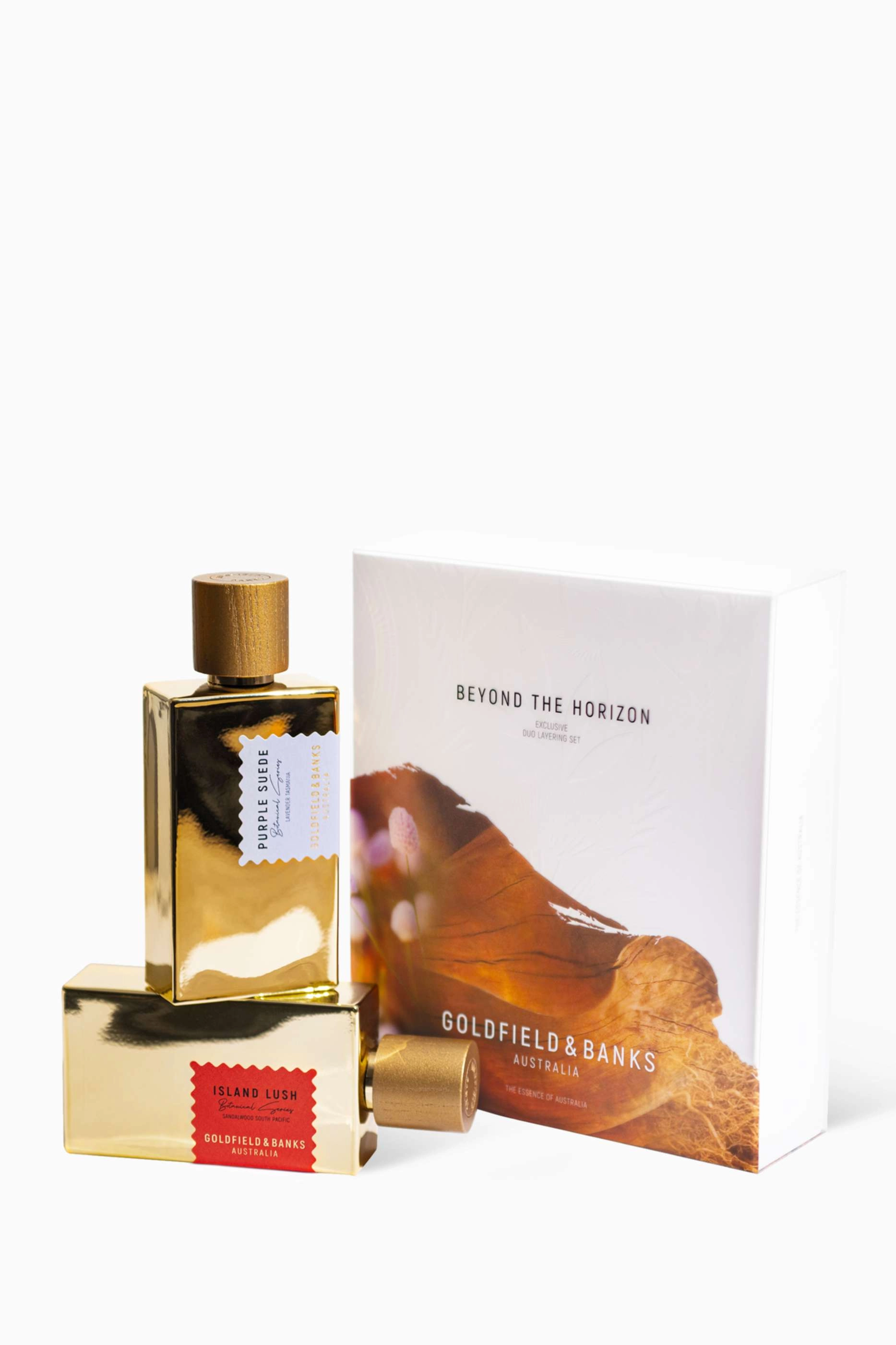 Goldfield & Banks Island Lush + Purple Suede