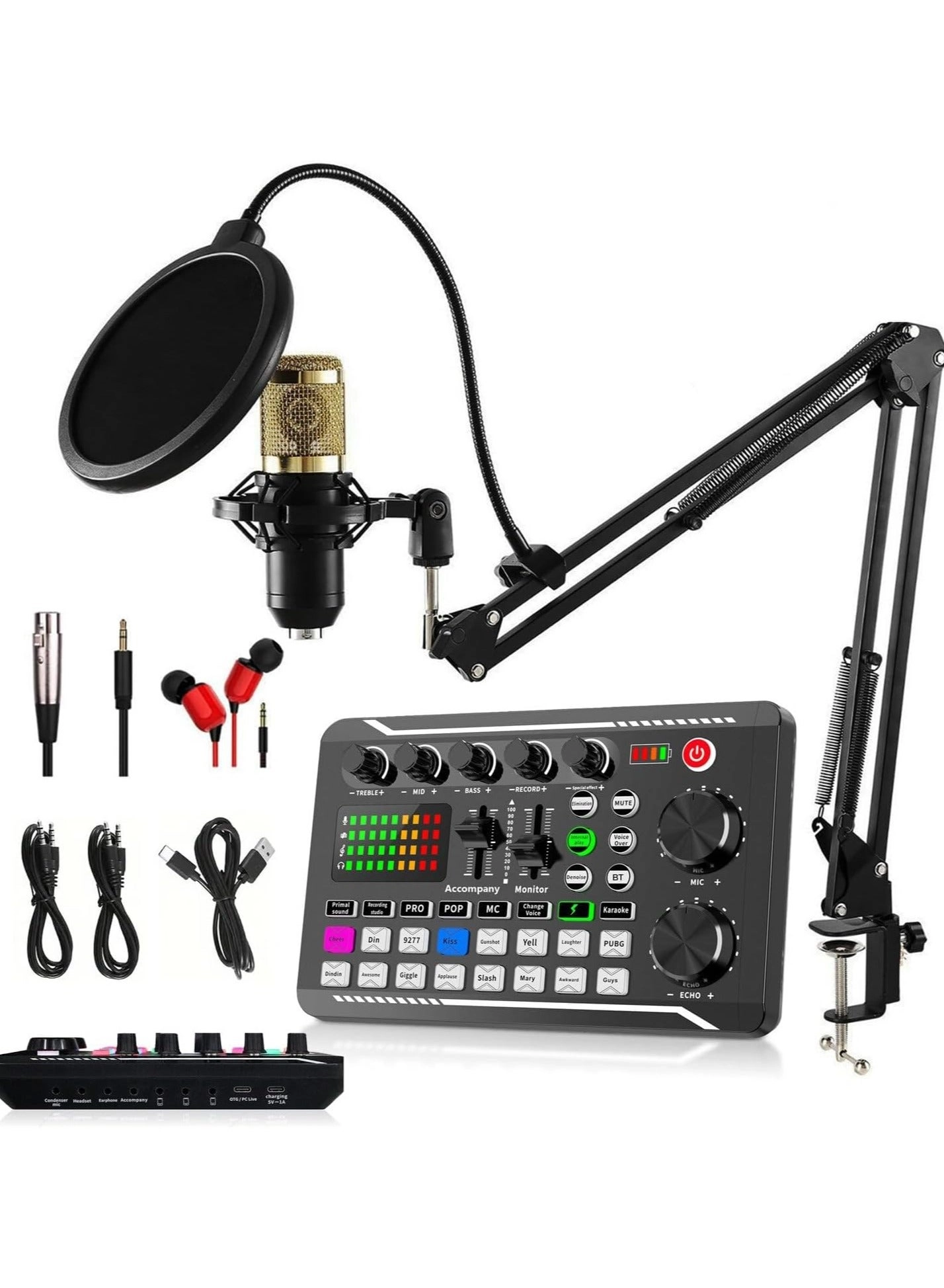 BM-800 Wired Microphone Bundle