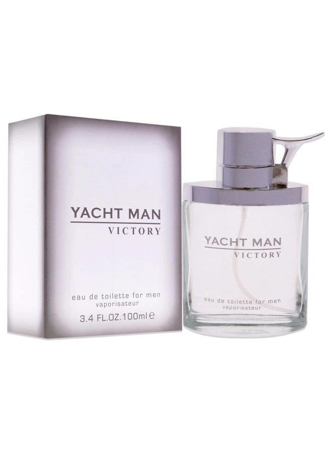 Yacht Man Victory - 3.4 Fl Oz Eau de Toilette