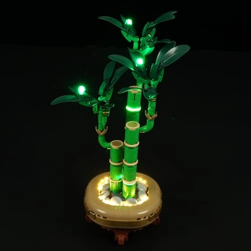LED Light Kit for LEGO Lucky Bamboo Building Blocks 10344 - Plastic 1 4.5-5V