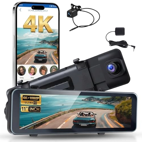 Mirror Dash Cam - 4K