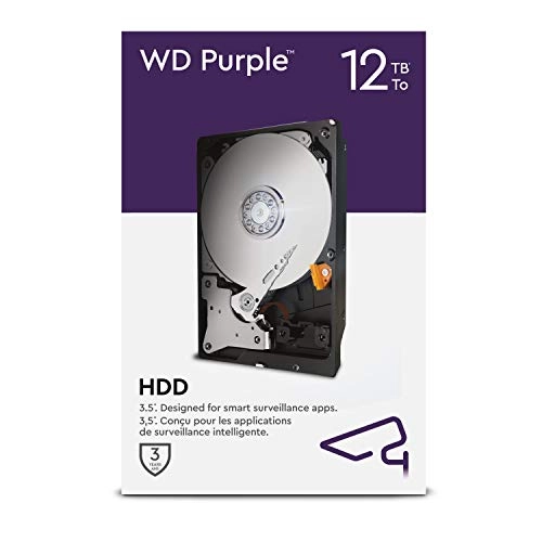 WD Purple Pro 3.5" 7200rpm SATA (WD122PURP-SPCCFY0) - 12TB
