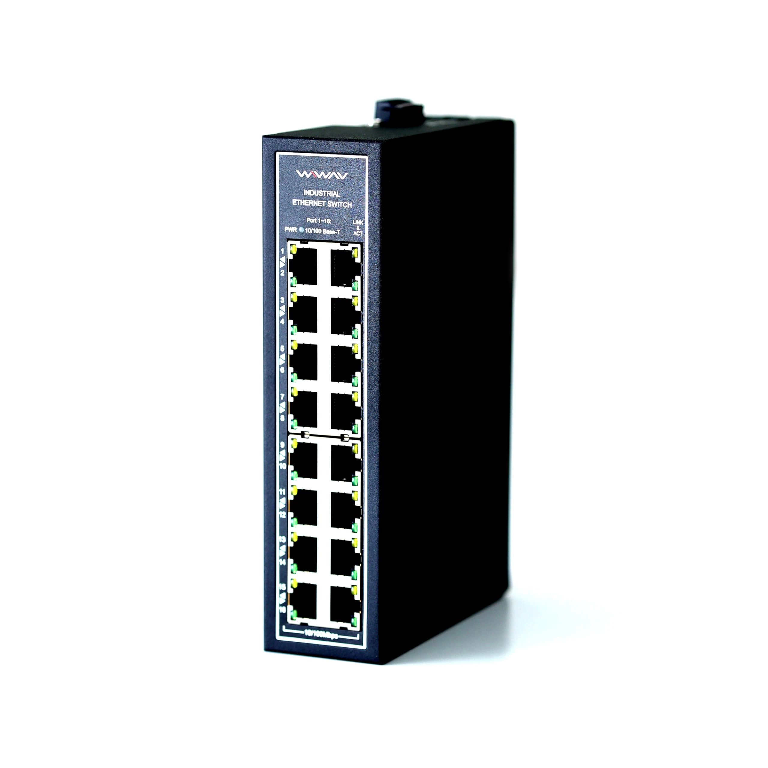 WIWAV INC. WDH-16ET-DC 16-ports