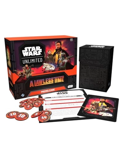 Star Wars: Unlimited: A Lawless Time Prerelease Box - 6 Booster Packs Jabba the Hutt & Leia Organa Promo Cards