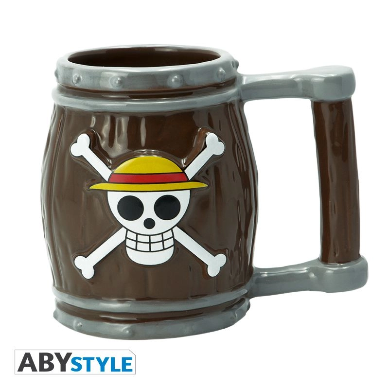 One Piece Barrel 3D Shaped Mug - 350 ml