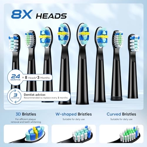 Y5 - 40000 VPM 8 Brush Heads