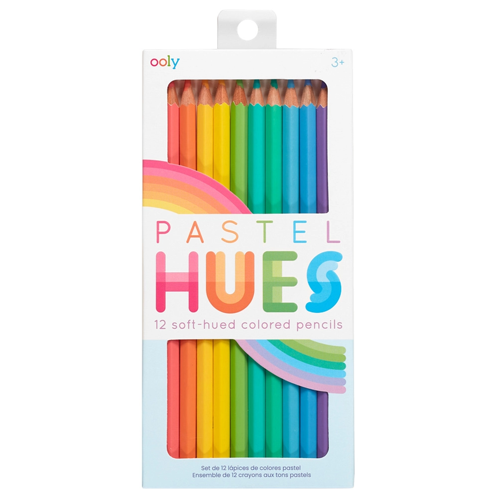OOLY Pastel Hues Coloured Pencils - 12