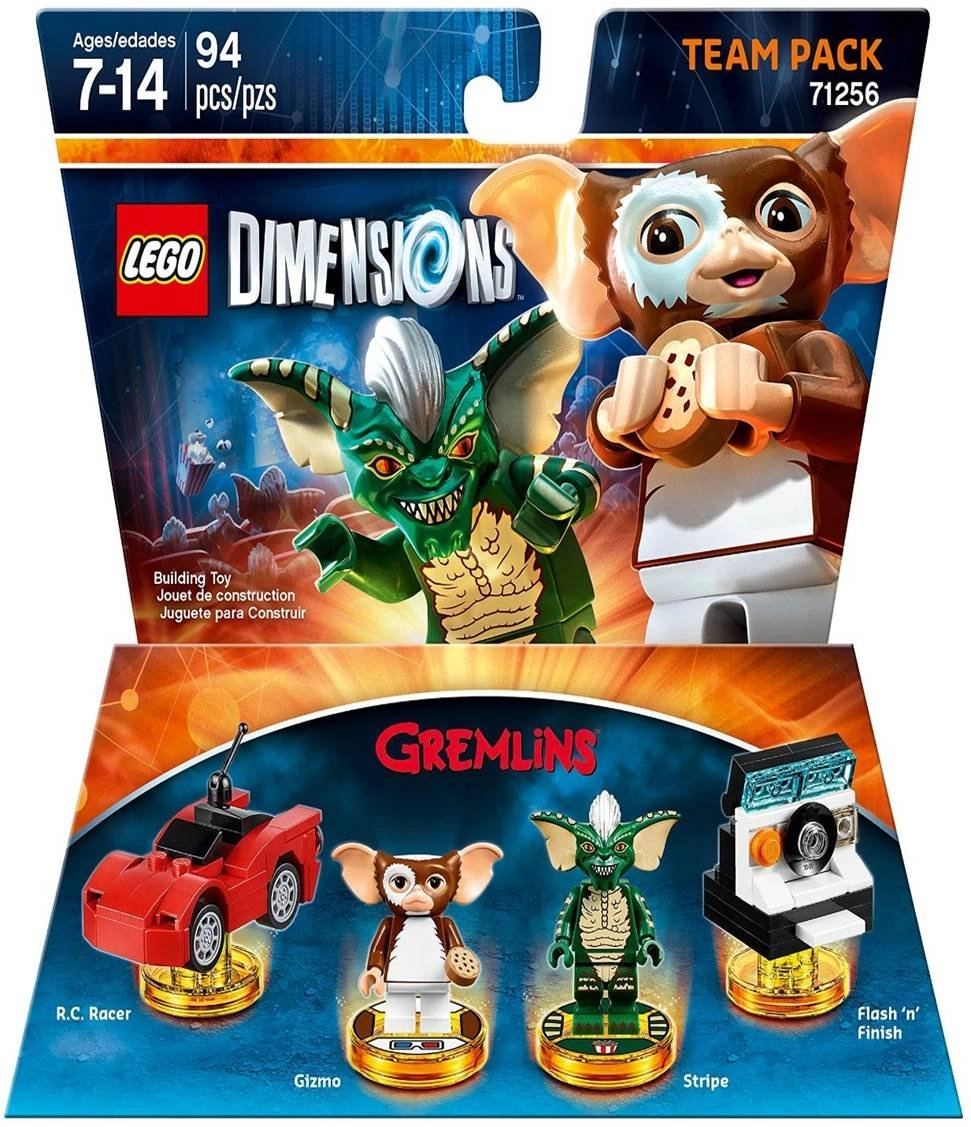 LEGO Team Pack - Gremlins - Gizmo + Stripe (1000590038) 2 pcs