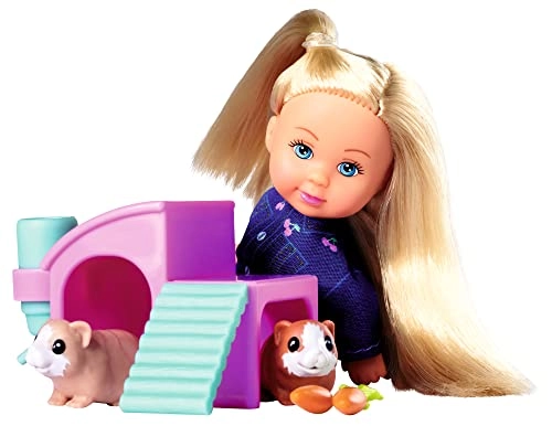 Evi Love Toy Doll - 12 cm Two Guinea Pigs Ages 3+