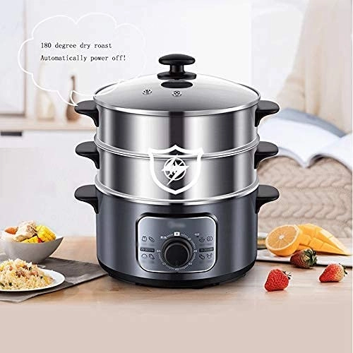 ThreeLayer Electric Steaming Pot