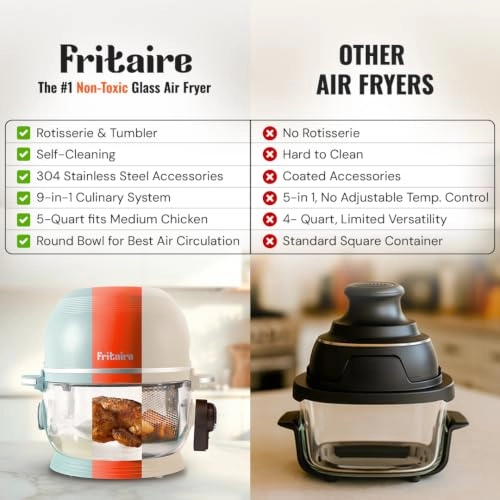 Glass Air Fryer B0DKQLS9YY