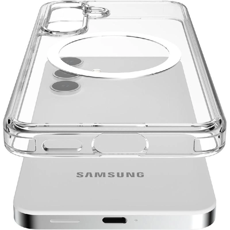 Crystal Back Cover with MagSafe for Samsung Galaxy S25 Ultra