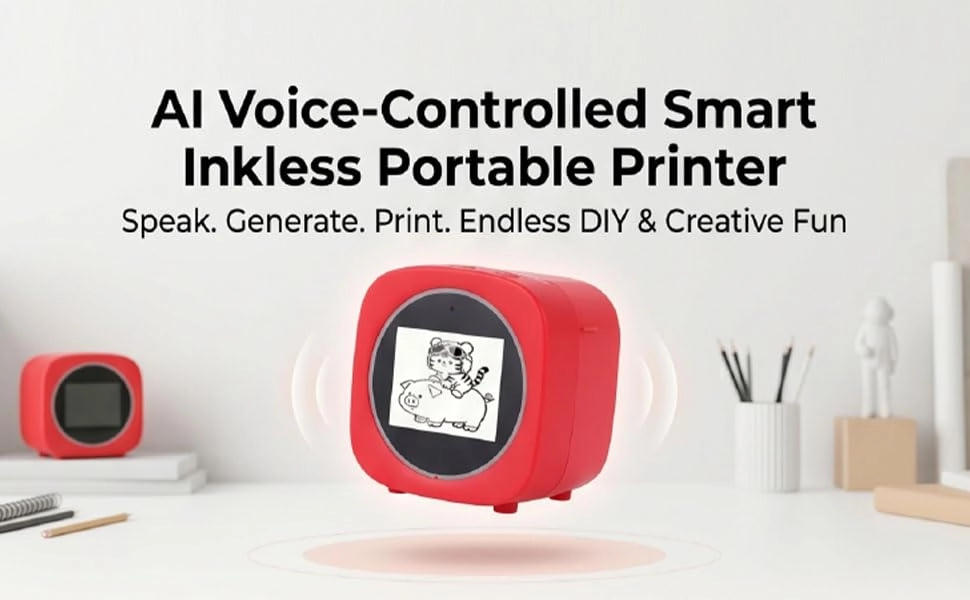 AI Voice Control Printer - Thermal Printing 57mm