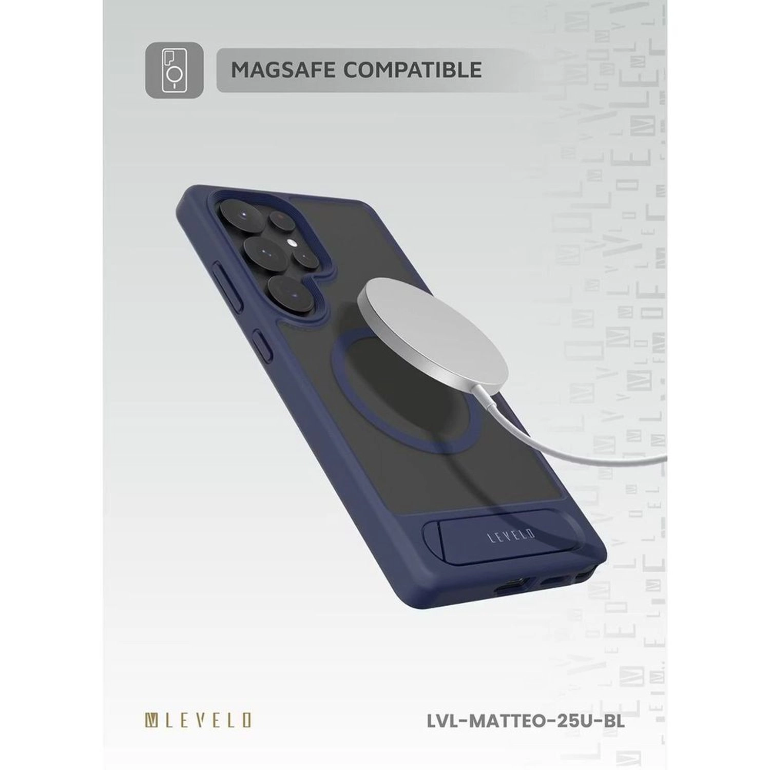 Matteo Grip Case with MagSafe for Samsung Galaxy S25 Ultra