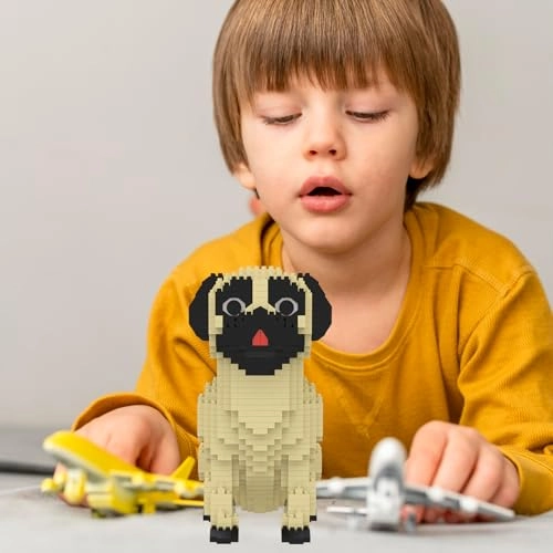 KLJM-02 - Dog Pug 1033pcs