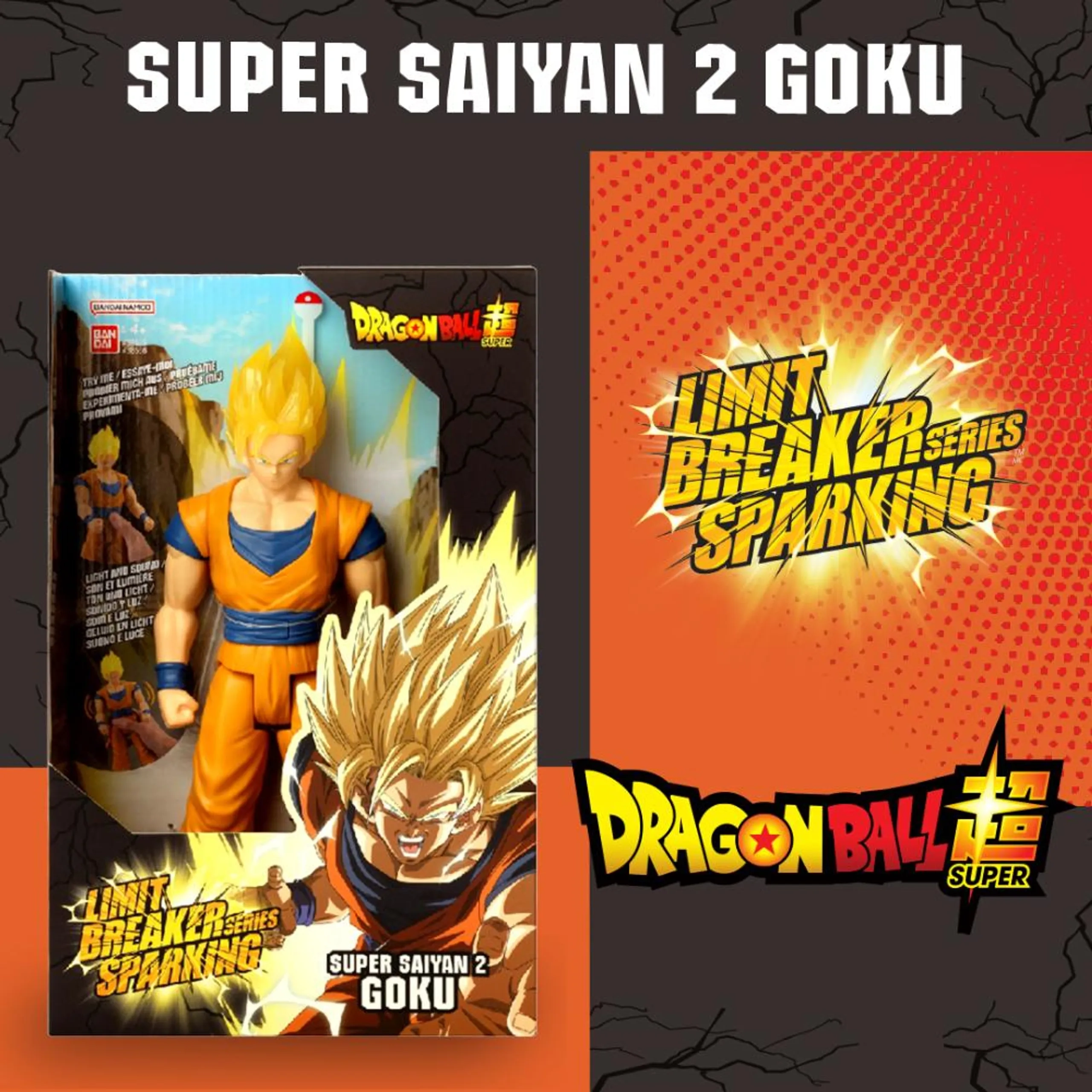 Dragon Ball Mega Jumbo Super Saiyan Goku (527-38771)