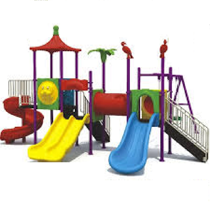 Kids Playground Climbers Swings N Slide - 3+ Multi Colour