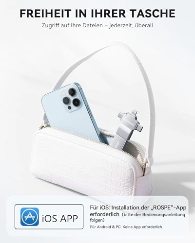 USB Stick - USB 3.0 Lightning USB-C 256GB