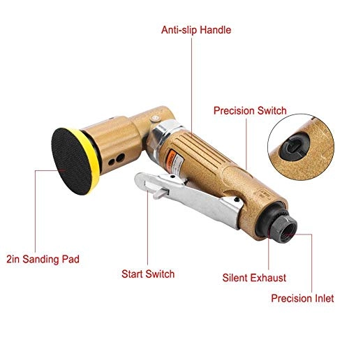 Pneumatic Polishing Machine - 1/4in 15000rpm