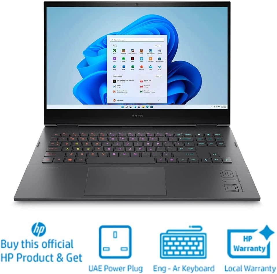 OMEN Gaming Laptop 16-C0009NE - 16.1'' Ryzen 7 5800H 16GB 1TB SSD