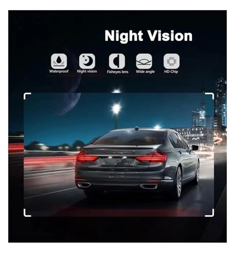 Car Rear View Camera - Night vision 1920 x 1080P