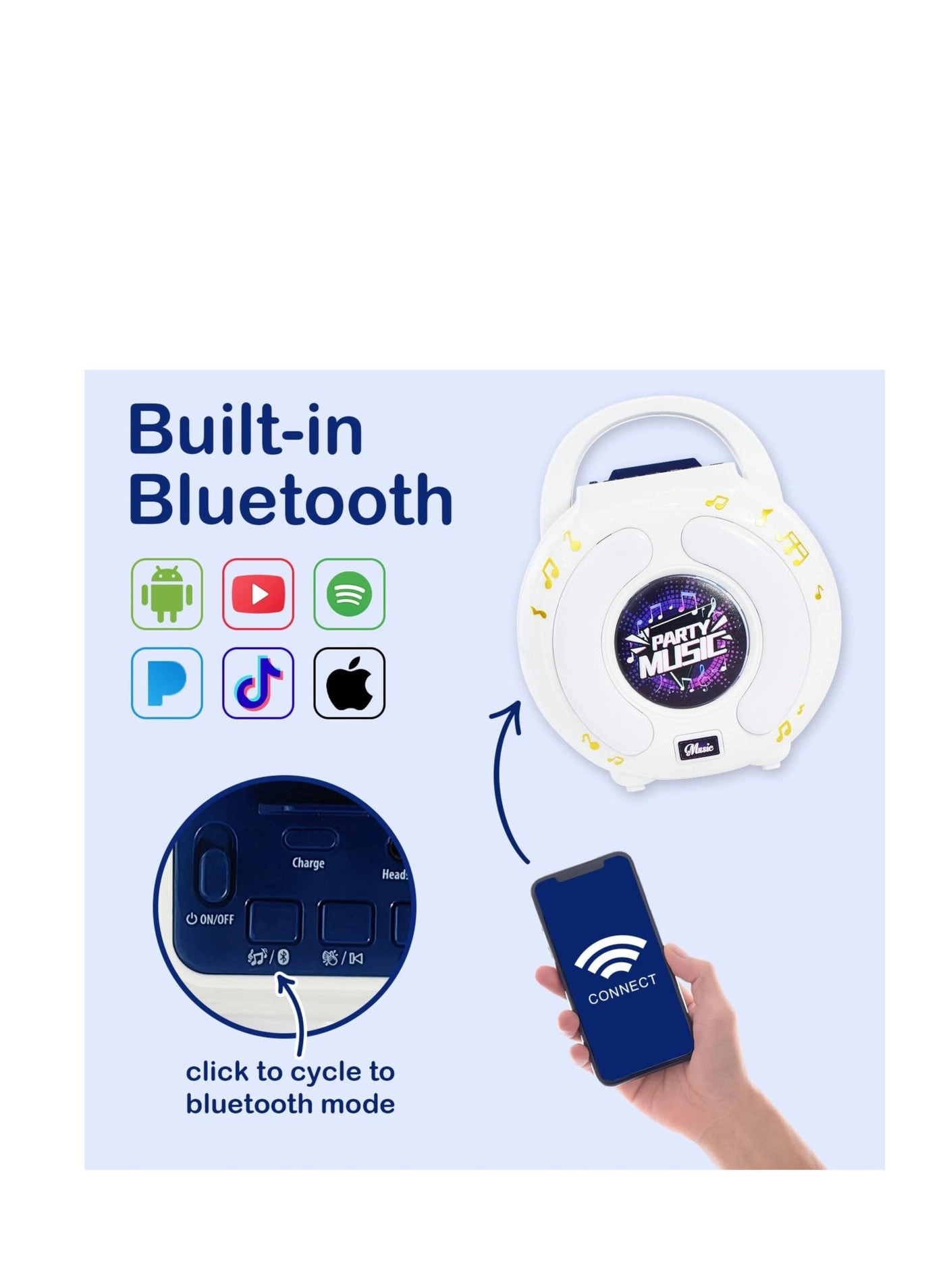 Karaoke Machine - 2 Wireless Mics 10W