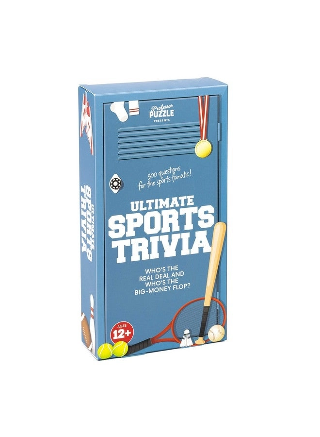 Professor Puzzle Ultimate Sports Trivia - 300 Quiz Questions English