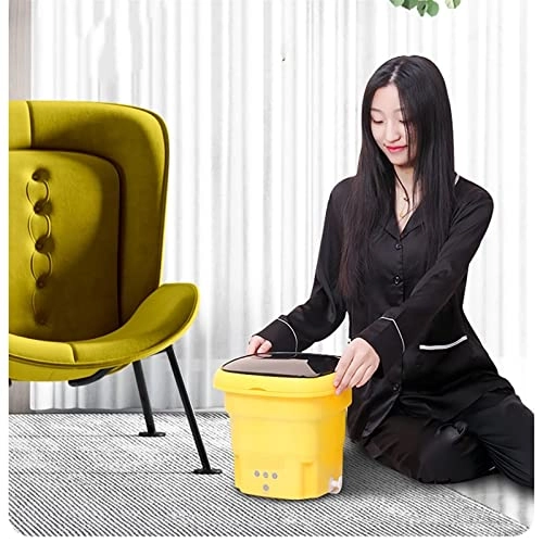 Portable Washing Machine Mini Electric Turbine Bent Barrel