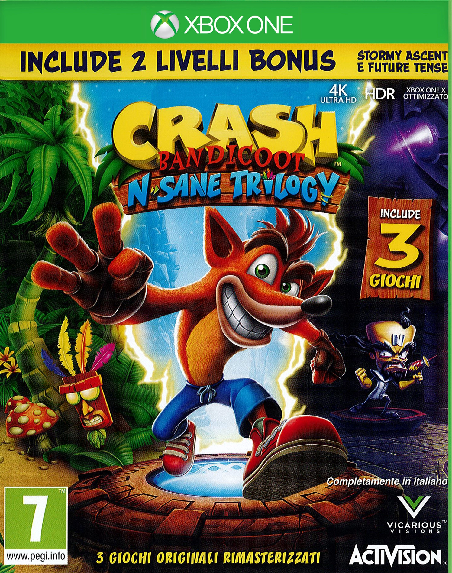 Microsoft Crash Bandicoot N. Sane Trilogy - Xbox One