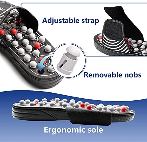 Spring Massage Slippers - Deep Tissue Acupuncture Foot Massager