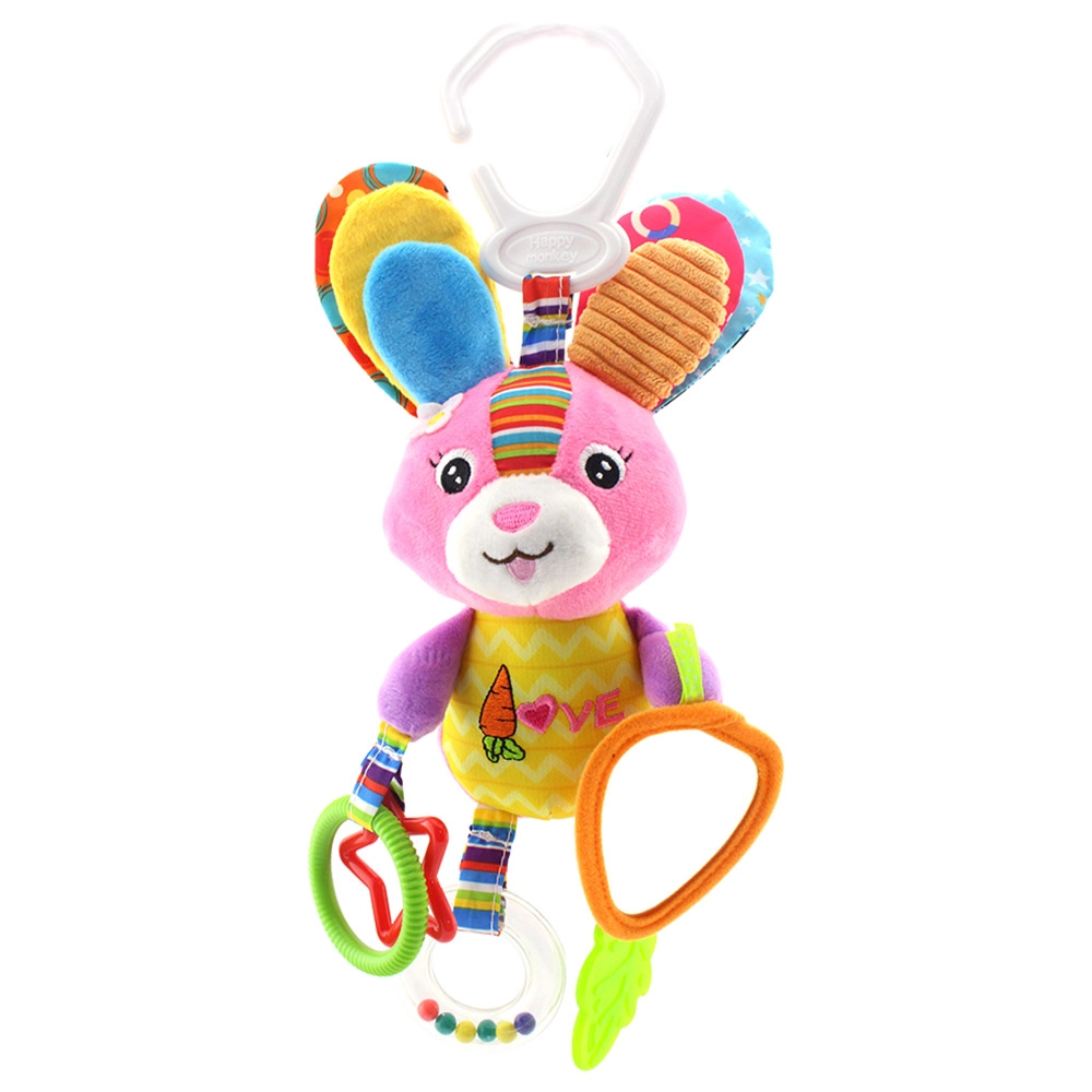 Baby Stroller Plush Hanging Mobile Rattle Toy - Suitable for 3 months and above