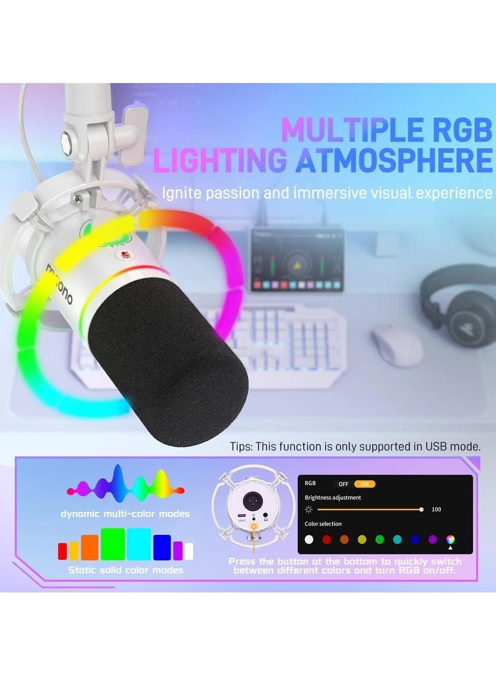 PD200XS USB+XLR Microphone