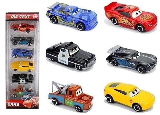 Vintage Car Set - 6 pcs