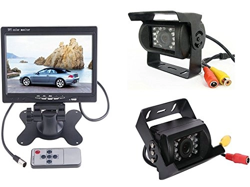 BW Corp LCD Monitor + Rear View Camera - Night vision Wired