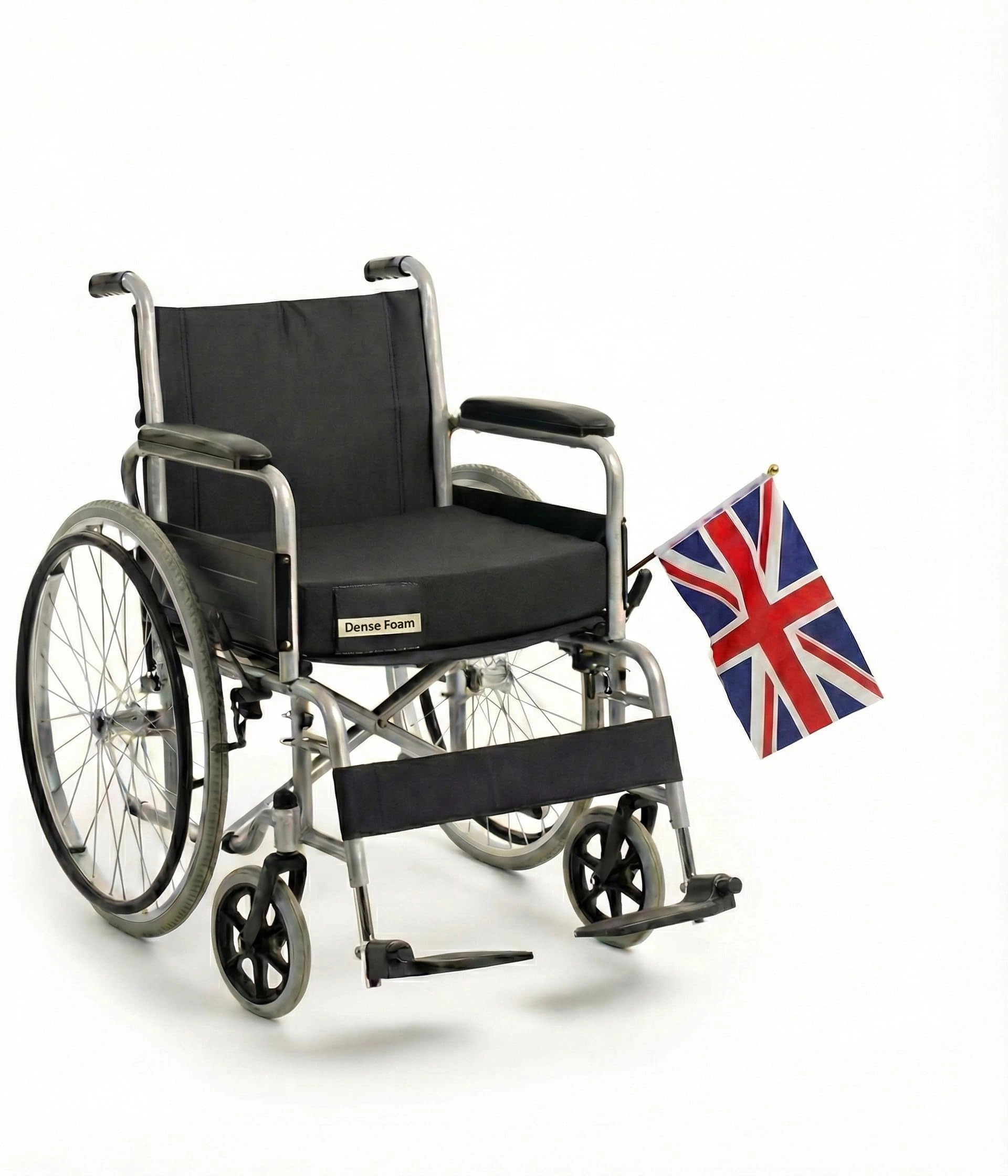 auralin Wheelchair Pressure Relief Cushion - 16 x 16 x 3 inches High Density Foam