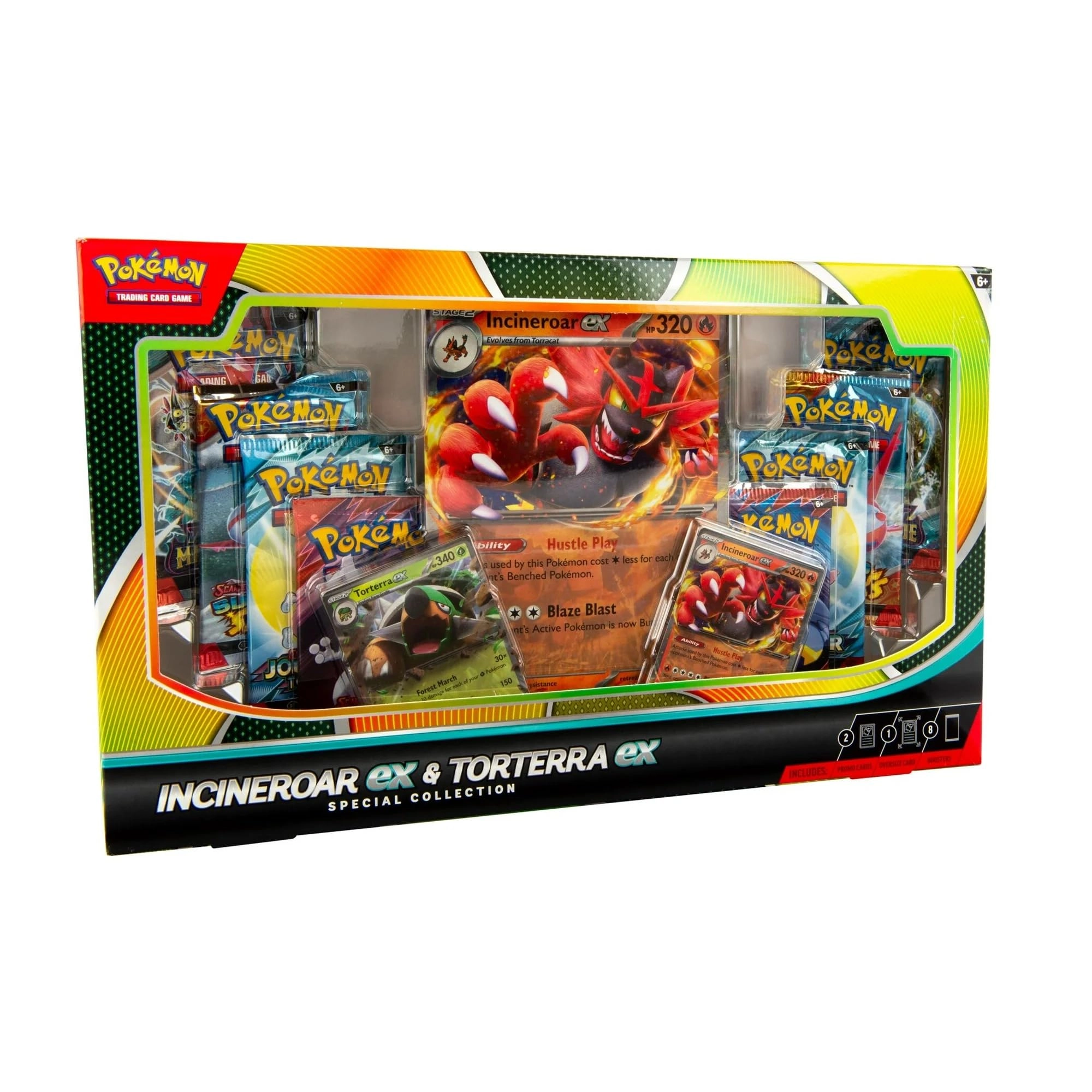 Pokémon Incineroar ex & Torterra ex Special Collection