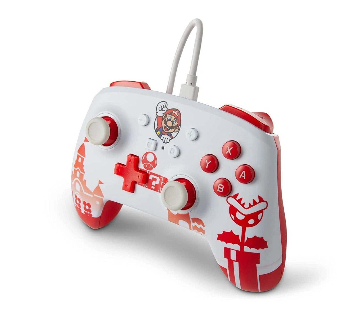 Nintendo Switch Enhanced Speedster Mario Controller Red