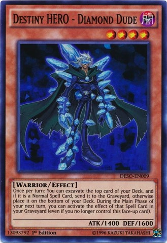 Konami Destiny Hero Diamond Dude DESO-EN009